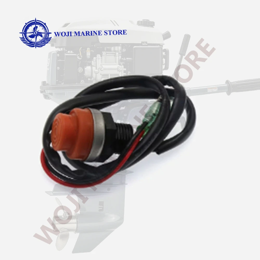 

Outboard Engine Push Button Switch Outboard Engine Starting Switch 689-81870-00 Universal for Yacht for Marine Boat 6G8-81870-0