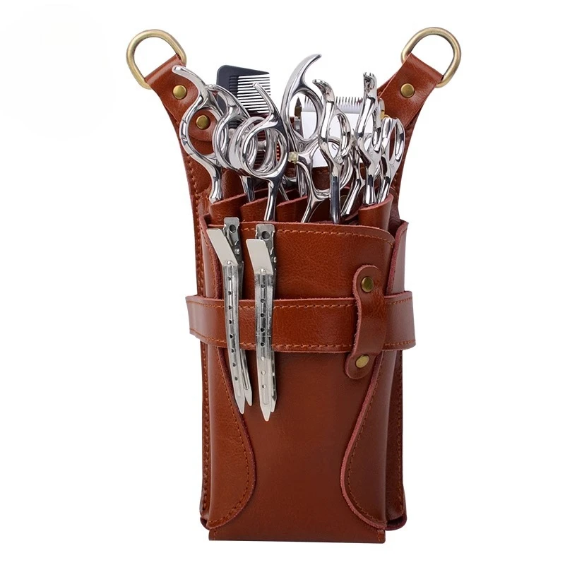 

Satchel Leather Scissor Bag Hairdresser