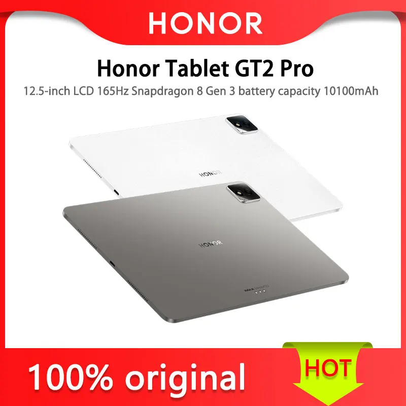 

Honor Tablet GT2 Pro Wi-Fi 12.5-inch Learning, Leisure, Gaming, Business Tablet Snapdragon 8Gen 3