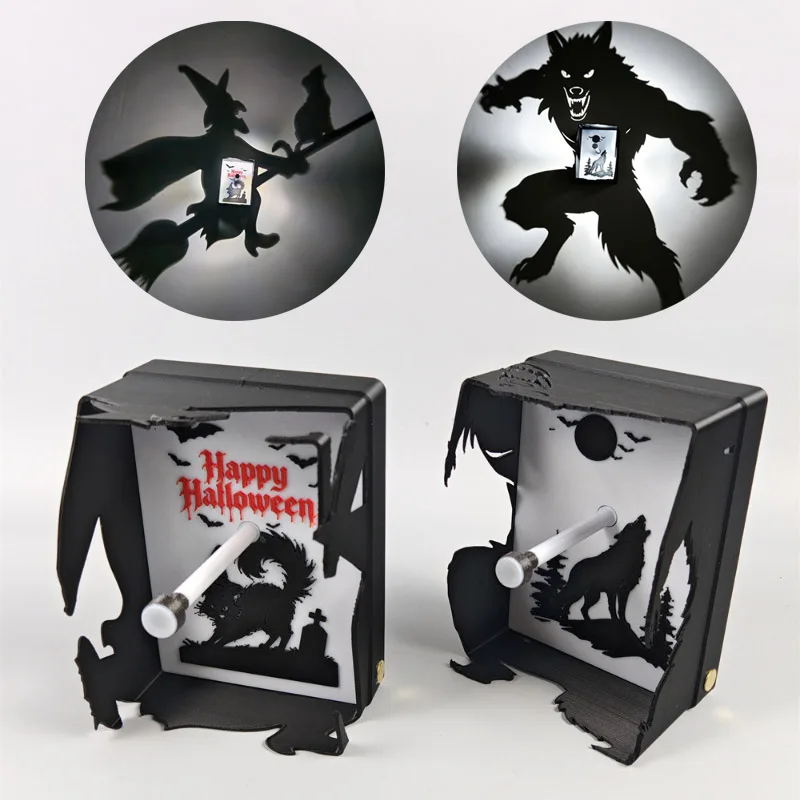 Anime Character Silhouette Projection Night Light, Anime Peripherals ...