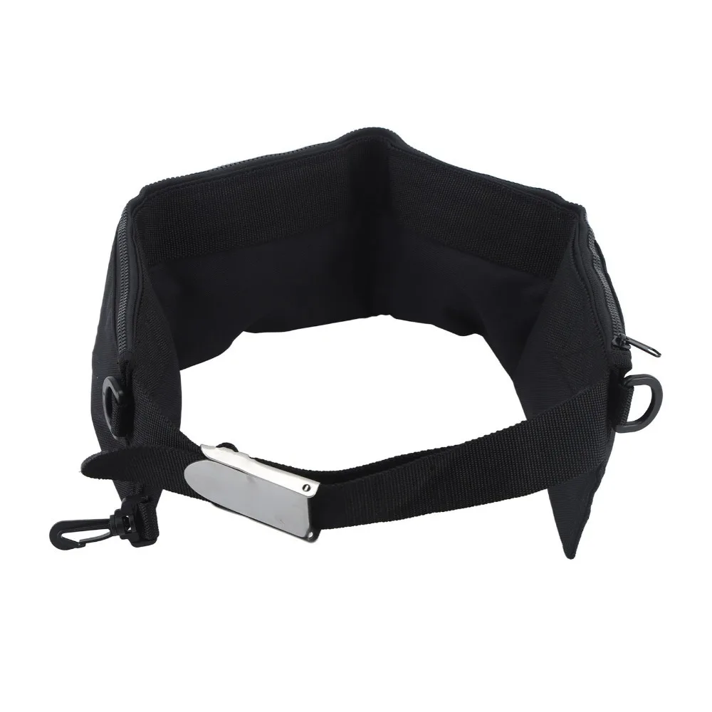 4 Pocket Diving Weight Belt Double D Shape Buckle Quick Release Buckle Zippered Weight Belt Snorkeling Weight Belt Scuba Diving