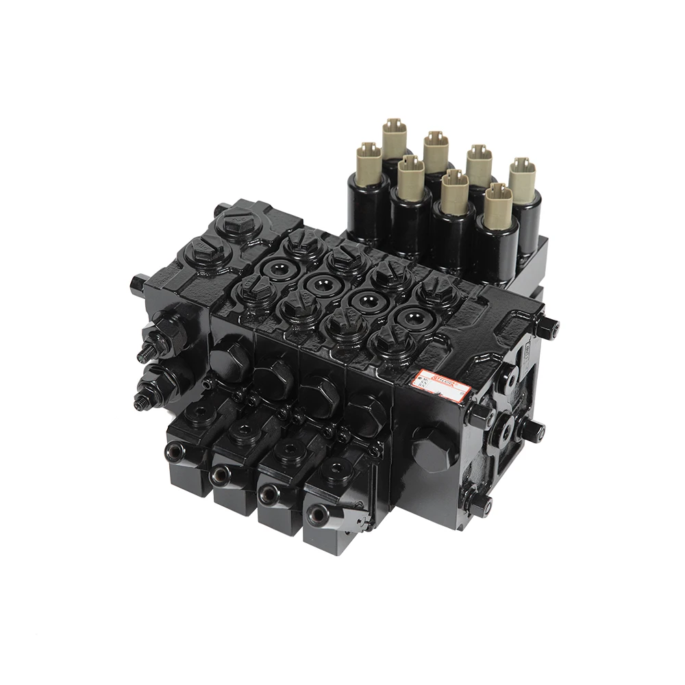 DCV 시리즈 유압 압력 제어 밸브 유압 비례 밸브 유압 솔레노이드 밸브 24 볼트