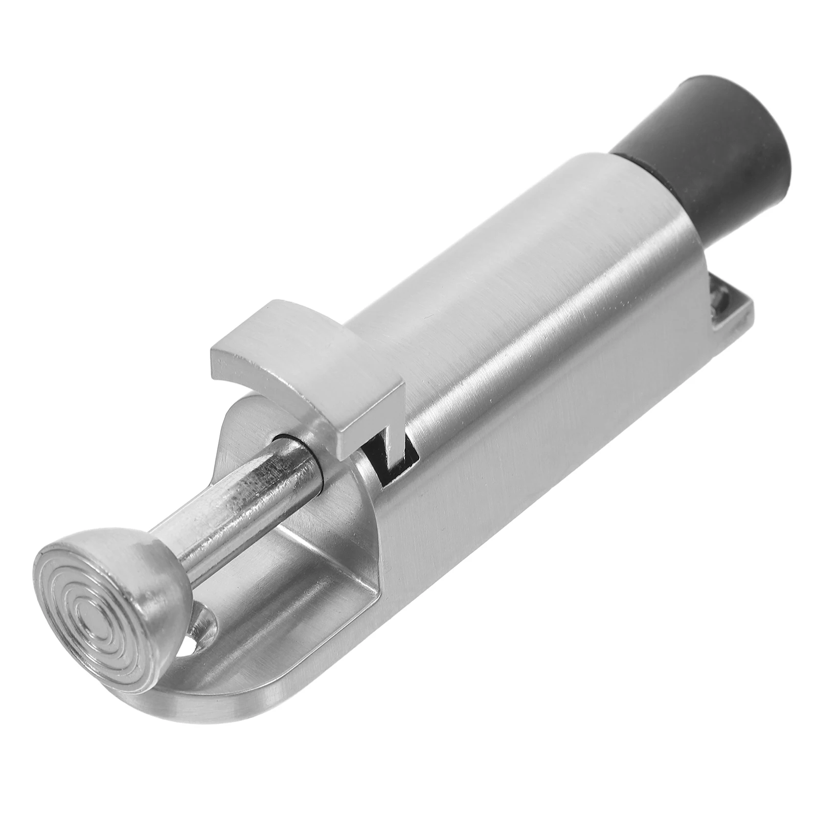 

Spring Latch Zinc Alloy Door Hardware Cane Bolts Gates Anti Collision French Spring Loaded Latch Door Bolt Home Office Shop