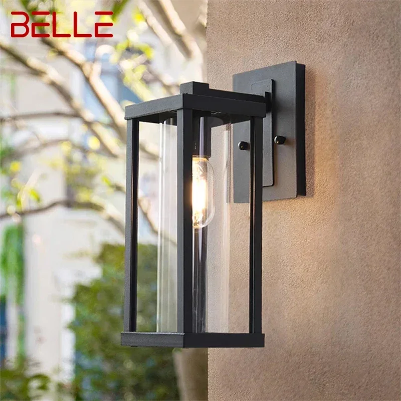 BELLE Contemporary LED Outdoor Wall Lamps Electric Simplicity Waterproof Balcony Hallway Courtyard Villa Gate Hotel