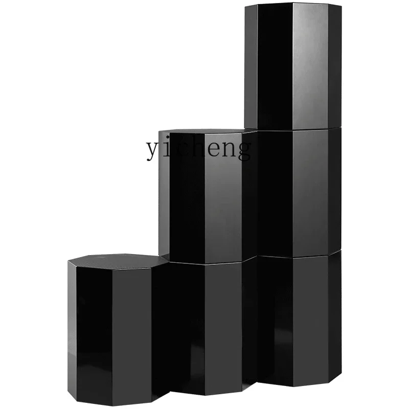 TQH rotating shoe cabinet round cylindrical staircase storage high vertical living room home door entrance with cabinet