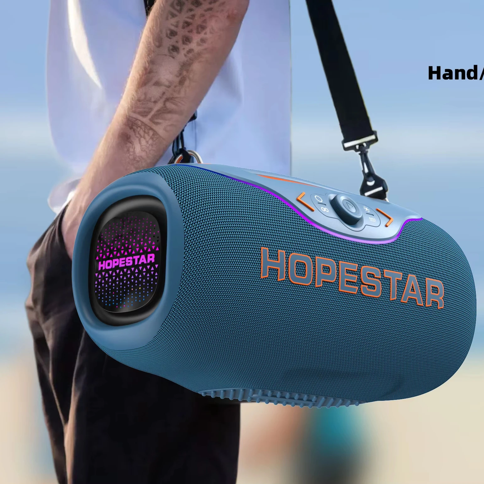 2026 HOPESTAR A6CLUB 200W High-quality Subwoofer Wireless  Speaker Party Speaker Multiple Connections Customizable