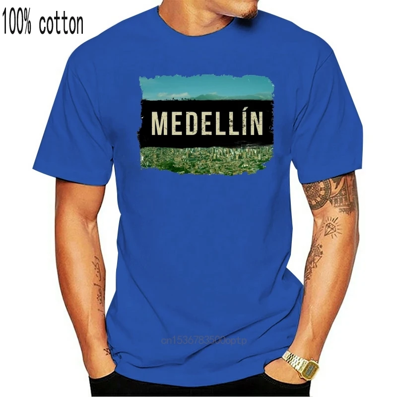 FPACESummer 2020 Short Sleeve Men Medellin Pablo Escobar T-shirt Sports Tee