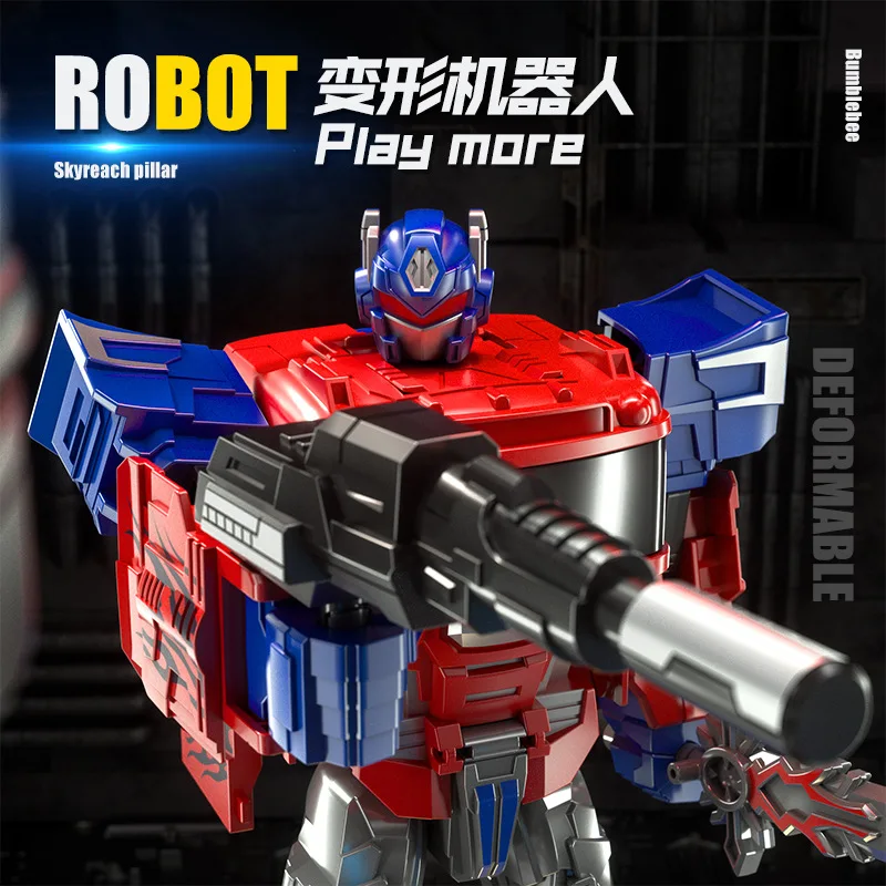 Transformatie Nieuw ontwerp KO MP OP-figuurspeelgoed