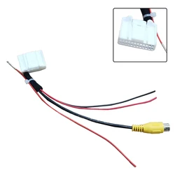Rearview Backup Camera Video Harness for Toyota for RAV4 for Carola 12V 24pin screen camera conversion line Car Accessories