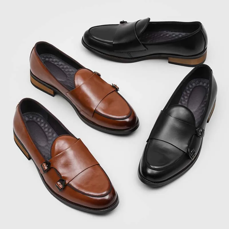 

High-end Men's Formal Business Leather Shoes Classic Luxury Wedding Shoes for Men Comfortable Oxford Men's Shoes Tenis Masculino