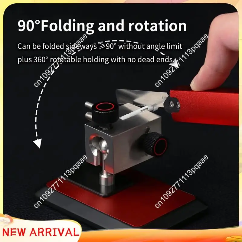 N84R Directional Table-Top Vise AT-TVAB Precision Stainless Steel Clamp Vise Craft Tools Universal For Modeler Bench