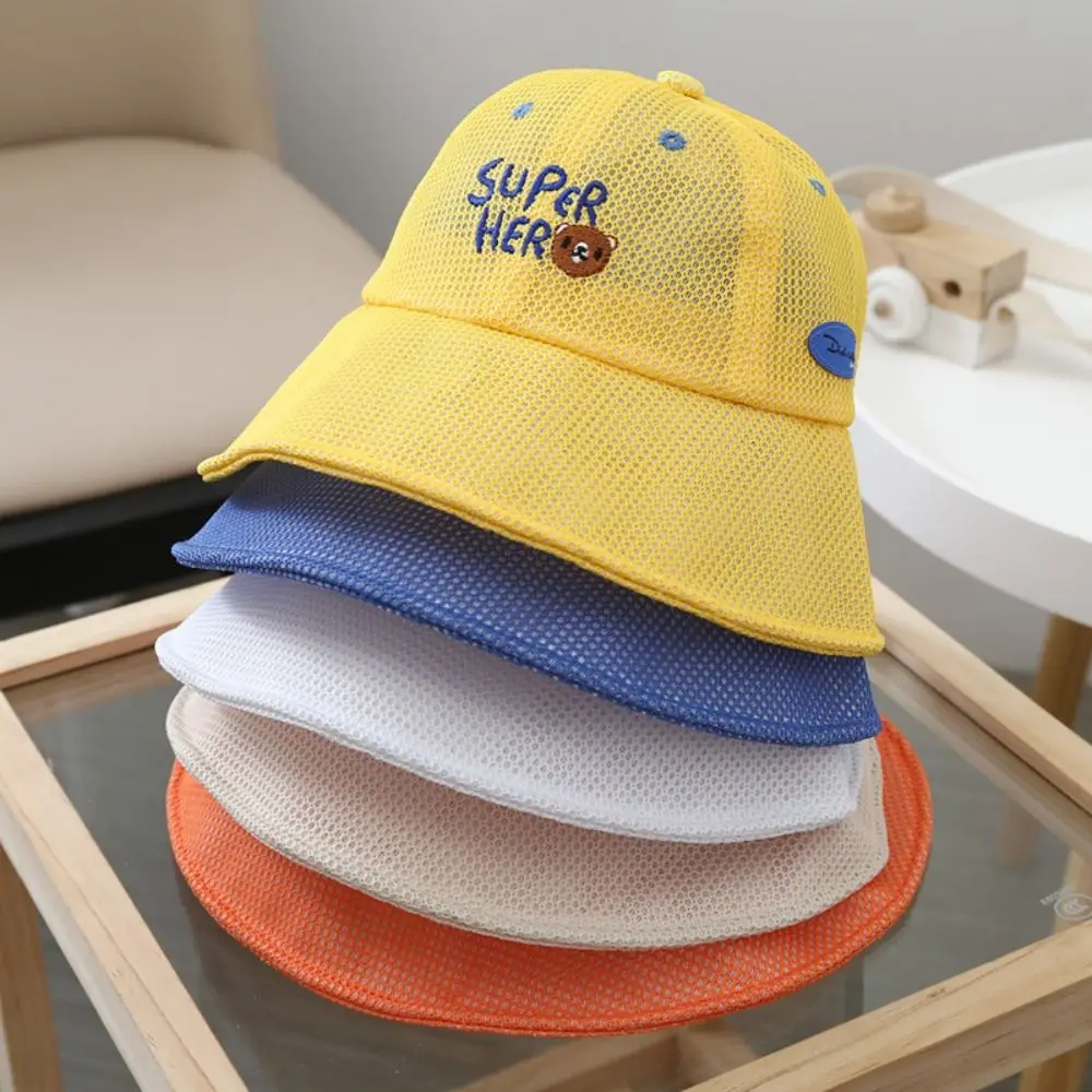 

Summer Bucket Hats Cartoon Beach Big Brim Fisherman Caps Sun Cap Outing Hat