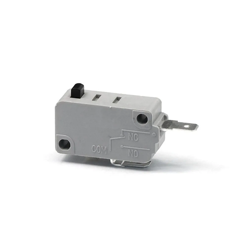 KW3A mikroprzełącznik 125V 250V 16A normalnie otwarty przełącznik 2 Pin srebrny kontakt do kuchenki mikrofalowej pralki 2 sztuk — zdjęcie 3