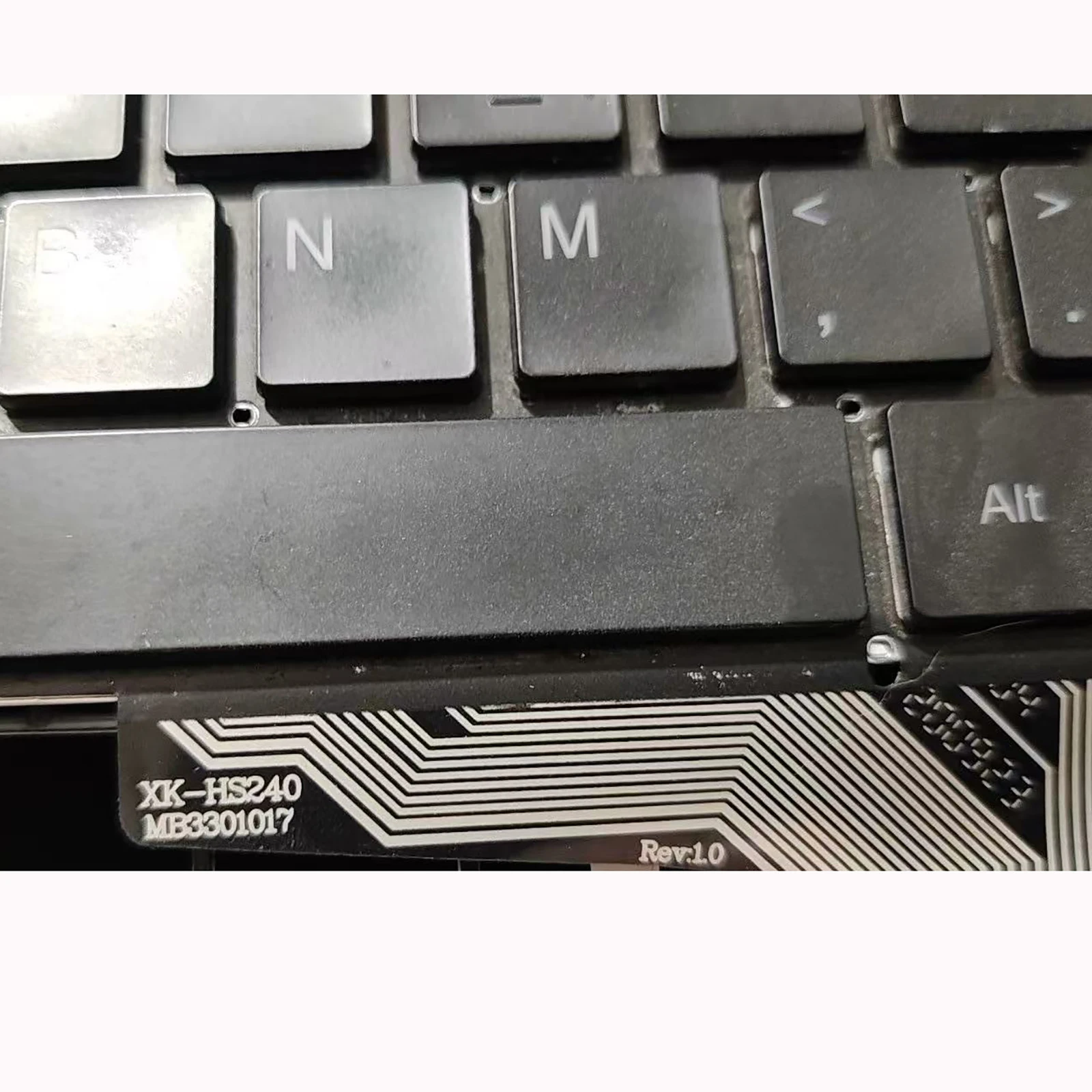 

US Layout laptop keyboard for HIPAA XK-HS240 MB3301017 GLX253