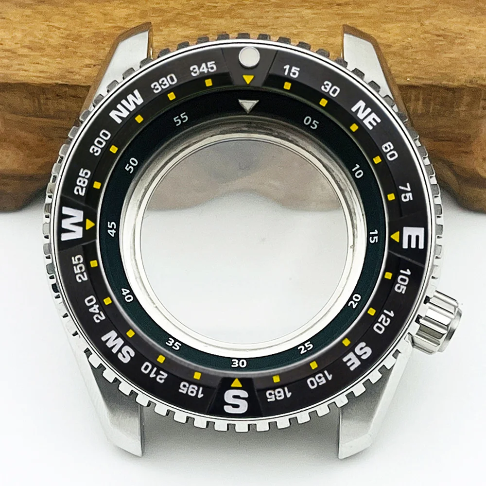 

Mod NH35 Case LX SNR025 SNR027 SNR055 Watch Case Fit For NH34 NH35 NH36 7S26 Movement Transparent Back Cover NH35 Watch Case