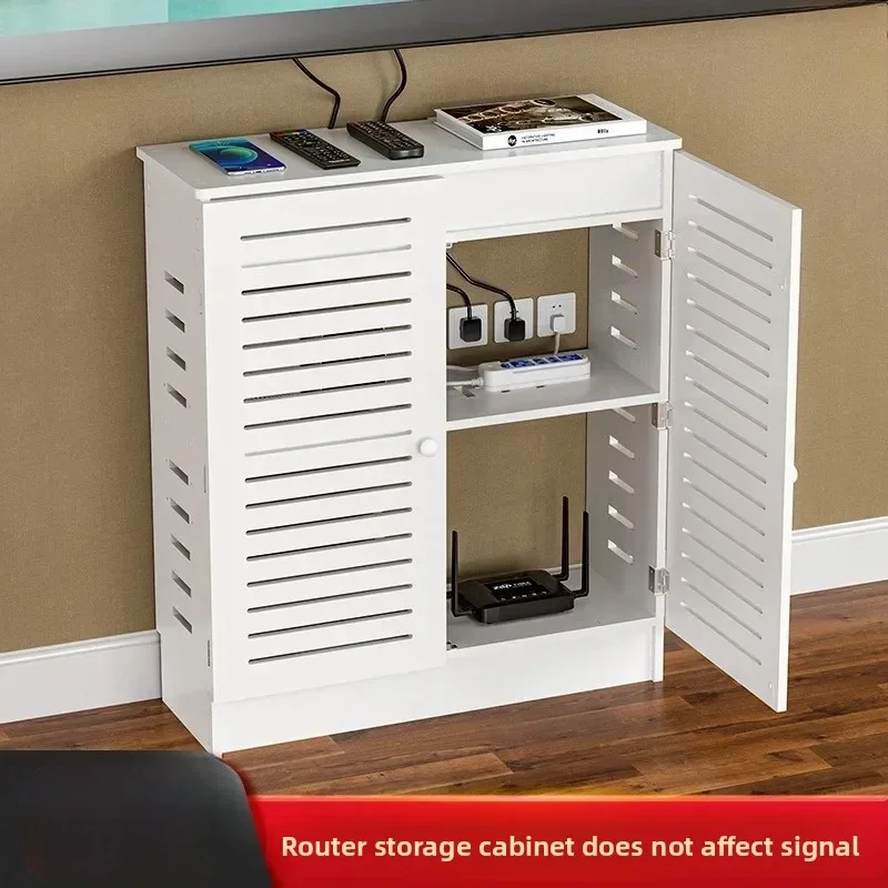 Placement rack Shielding box Multimedia network cable Storage box Shielding cabinet Socket wifi router Storage