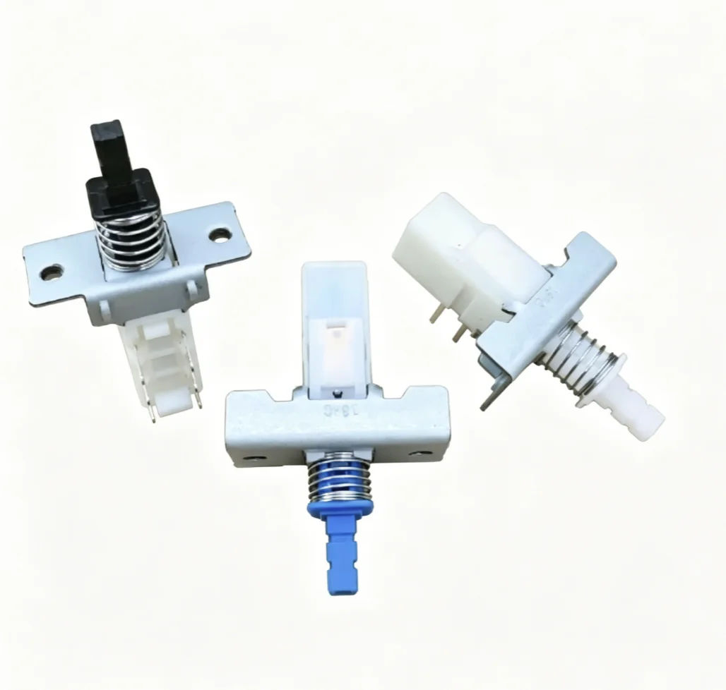 ALPS SPUN piano key self-resetting self-locking switch with bracket 2X3 pin vintage amplifier power button switch 3