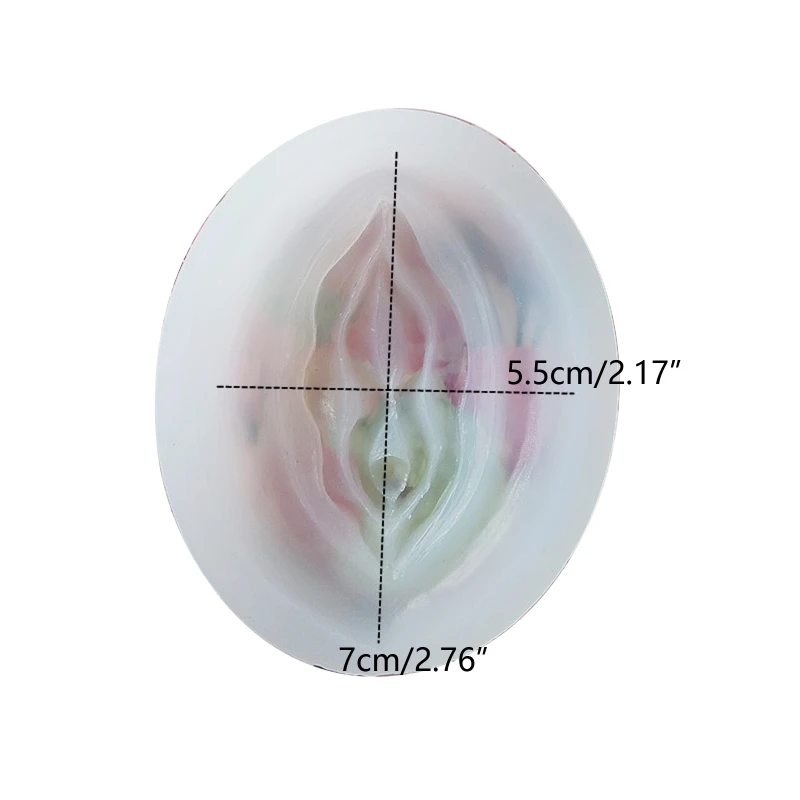 Q0KE 촛불 금형 여성 오르간 특수 촛불 여성의 몸을 돌보는 실리콘 금형 만들기 DIY를위한 특수 수지 금형 선물