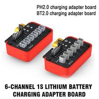Charging Expansion Module 6-Channel 1S LiPo Battery Charging Adapter Expansion Module For SKYRC B6neo Hub Adapter Plate Support