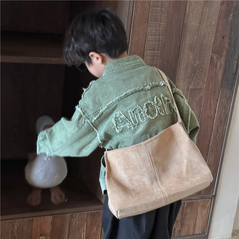 Children's outer cowboy jacket denim jacket boys clothes kids jacket kids jacket boys clothes coat vetement enfant fille