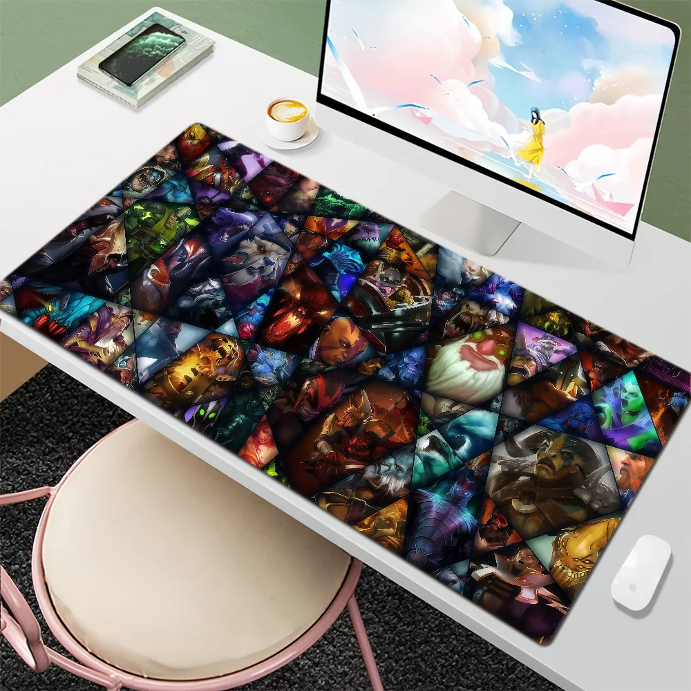 لعبة Dota 2 الإستراتيجية والتشغيل لوحة الماوس كبيرة حصيرة مكتبية لوحة المفاتيح مريح مكتب المطاط لعبة الكمبيوتر عدم الانزلاق مكافحة فراي المنزل Cus