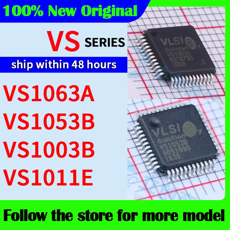 VS1063A VS1053B VS1003B VS1011E  High quality New