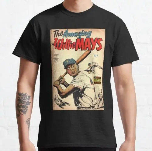 BEST TO BUY Vintage The Amazing Willie-Mays Classic Made in USA S-5XL XL T-Shirt