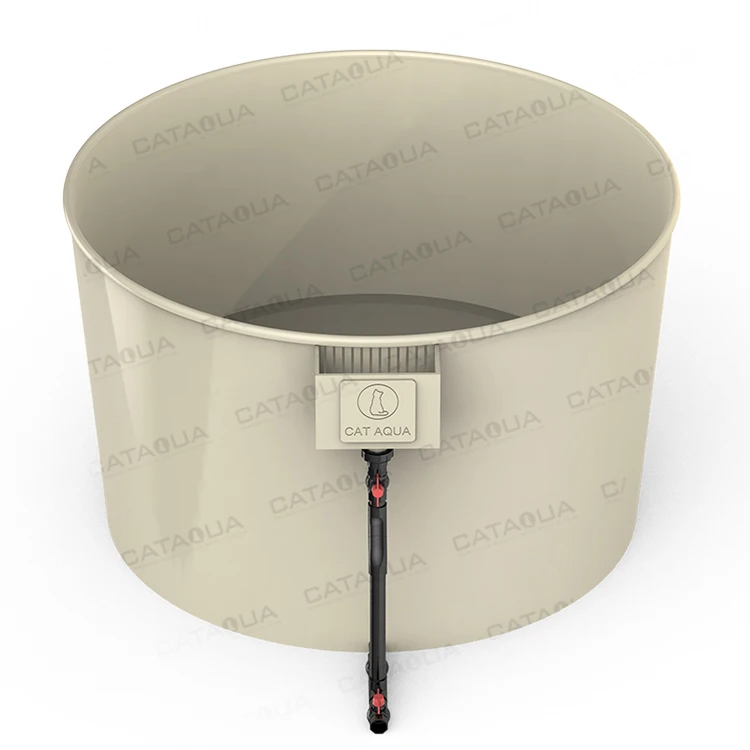 2025년 내구성 실내 양식 장비 원형 플라스틱 어류 연못 아쿠아포닉스 시스템용 어항 수영장