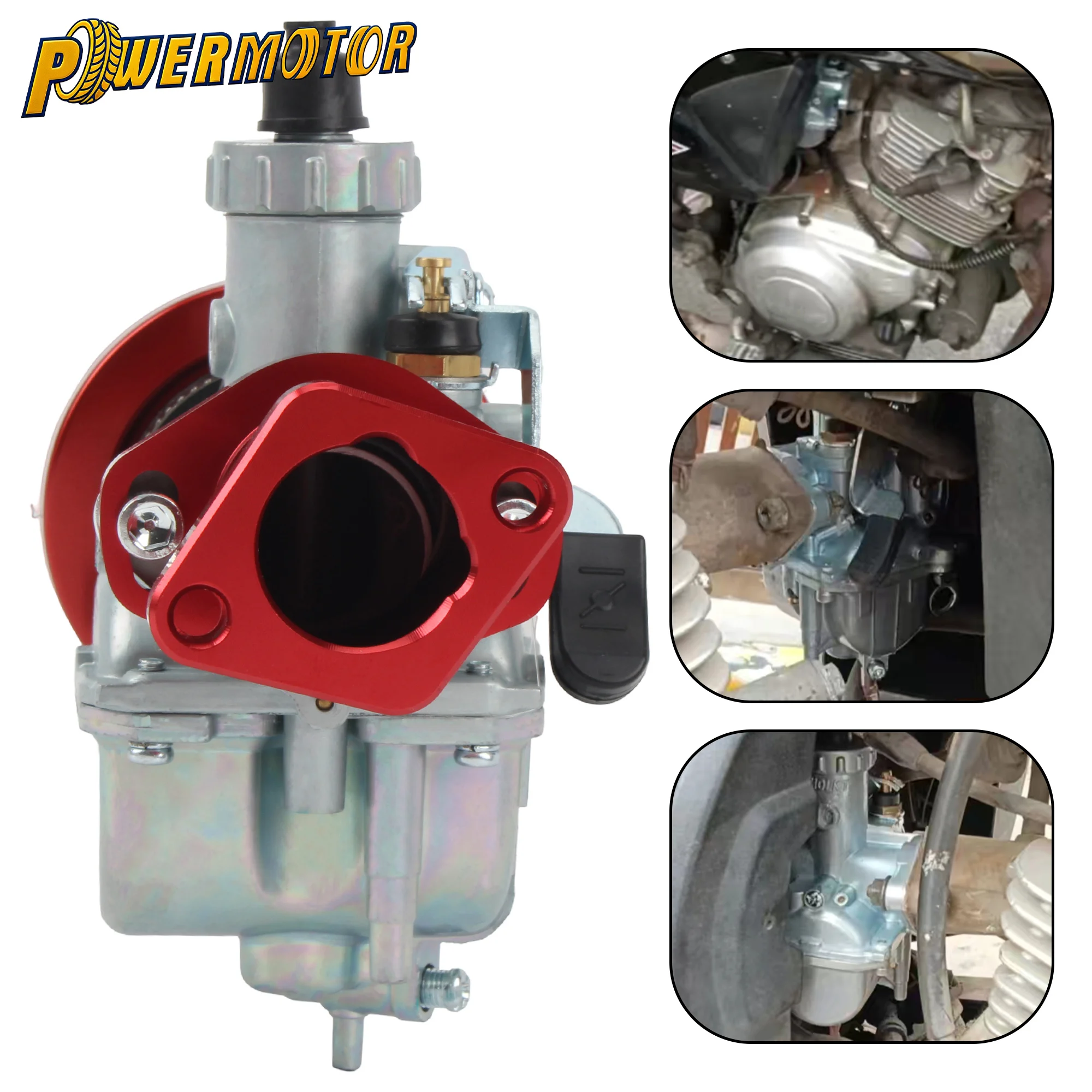 

VM22 26mm Motorcycle Carburetor Kit for Mikuni Lifan YX Zongshen XR50 CRF70 KLX 110cc 125cc 140cc Pit Dirt Bike Motocross Carb