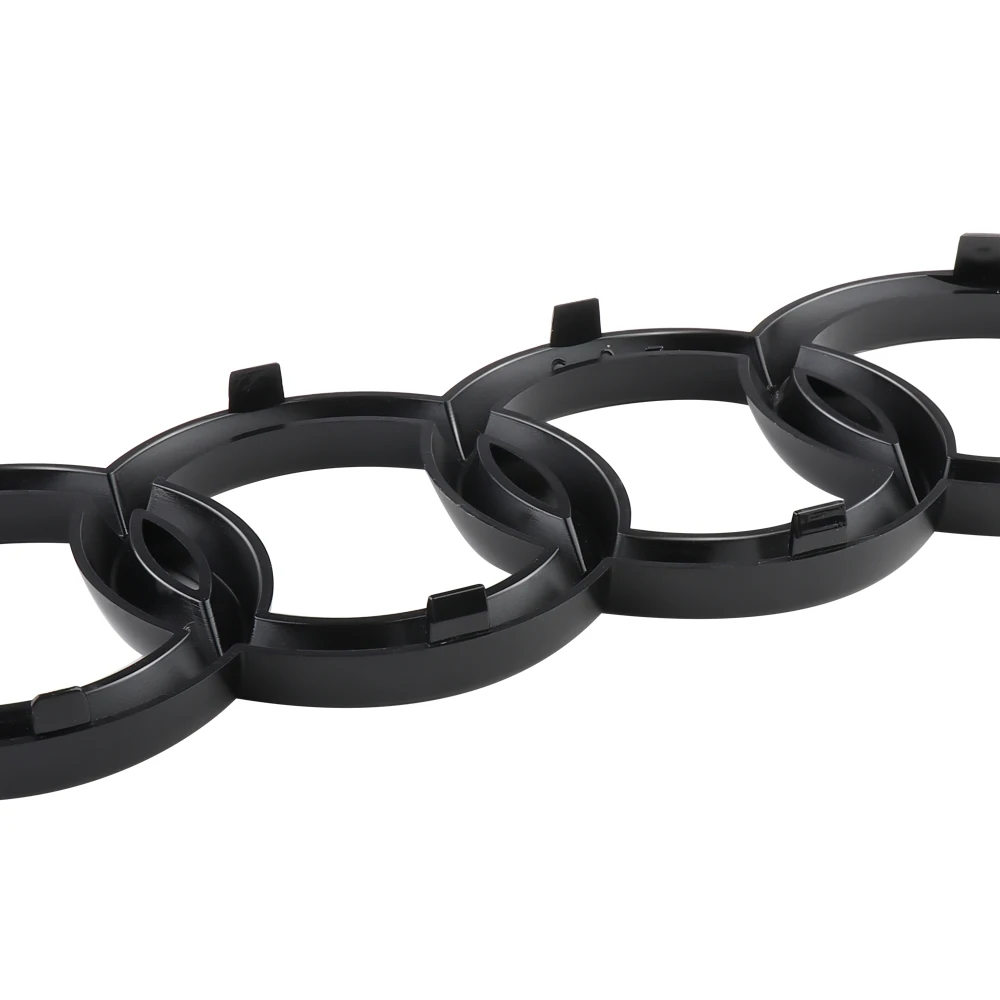 Für AUDI Q3 Q5 Sportback Q7 Q8 S5 S6 S7 R8 S4 Auto 4-Ring ABS Logo Motorhaube Frontgrill Heckklappe Emblem Aufkleber Zubehör – Detail 5