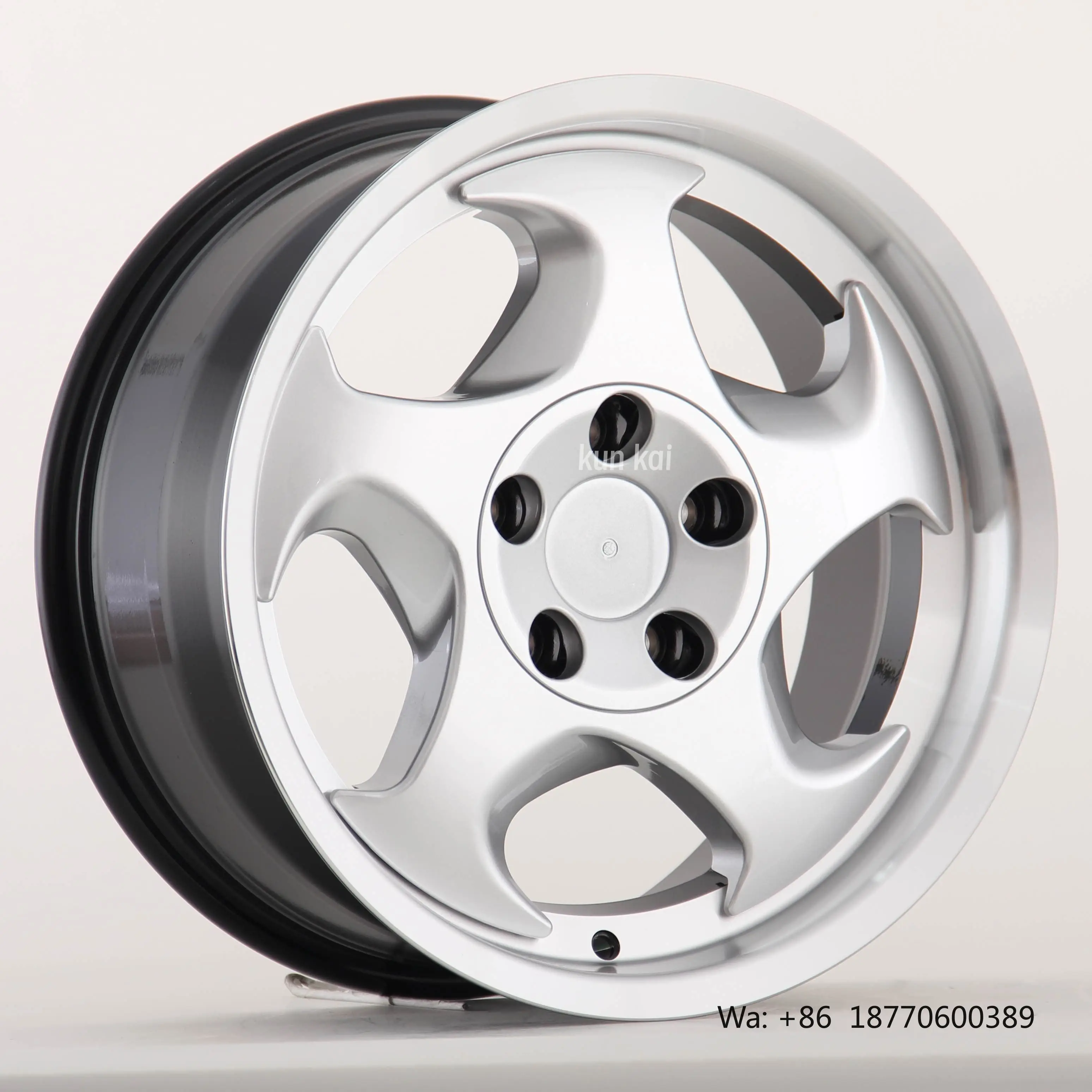 Rines de Aleación 5x120 de 17 Pulgadas, Estilo Lendario Throwing Star 21, para Autos de Pasajeros B-M-W M3 M5 E34 E32 E30 E36 E46