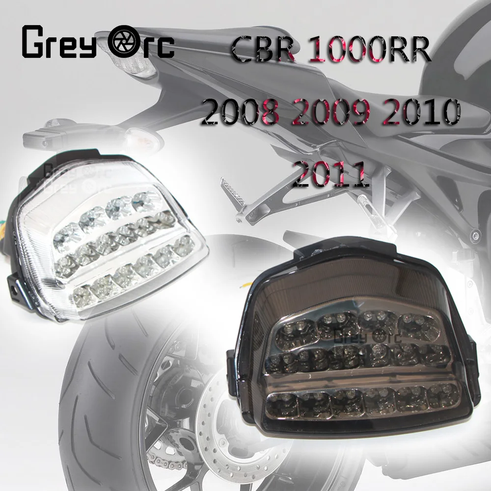 For Honda CBR 1000 RR CBR 1000RR 2008 2009 2010 2011 2012 2013 Motorcycle Turn Signal Tail Stop Light Lamps Integrated