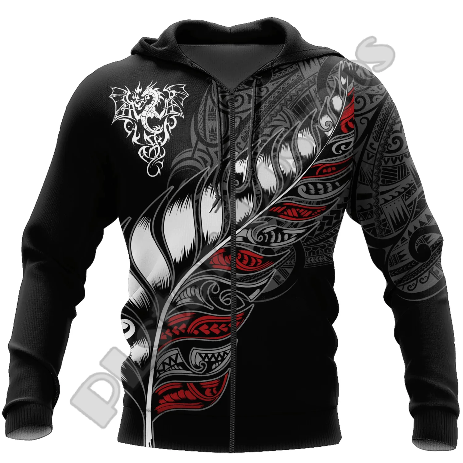 Custom Name Country Flag New Zealand Aotearoa Maori Tattoo Retro Tracksuit 3DPrint Pullover Streetwear Casual Jacket Hoodies X14