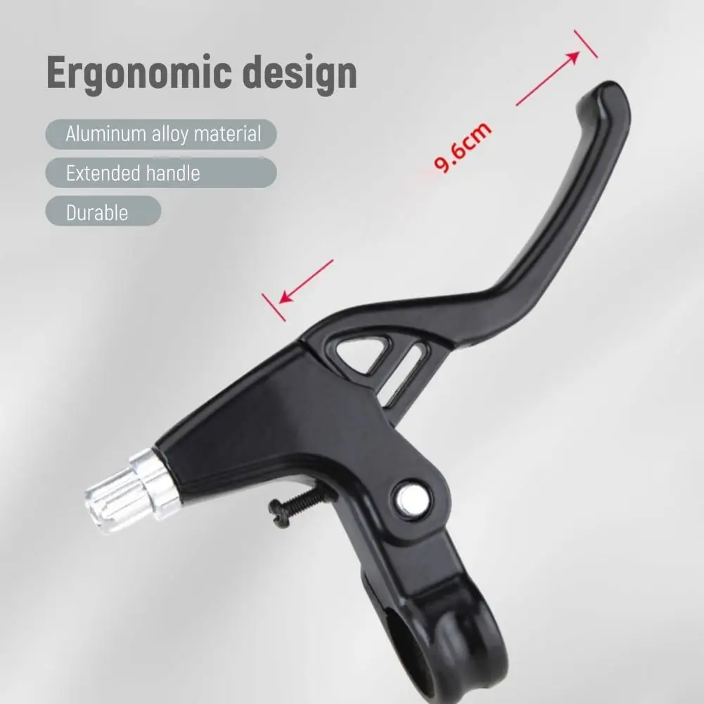 Aluminum Alloy Bicycle Brake Lever Ergonomic Brake Handlebar Anti-Slip Surface Brake Handle For Mountain Road Kids Bikes 브레이크 바