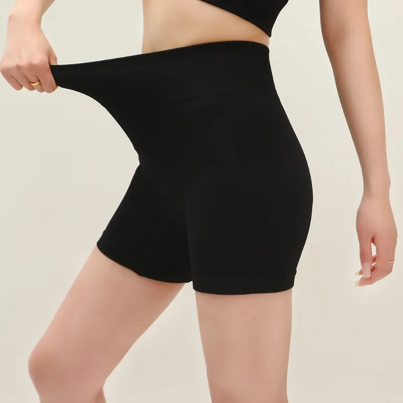Seamless Yoga Shorts - High Waist Tummy Control Workout Capris