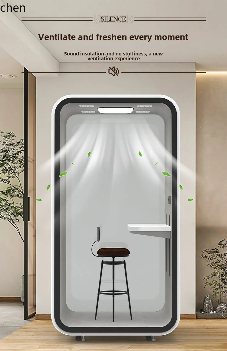 ZWS. Home Mobile Internet celebrity Live Room Phone Booth Office Recording Studio Business Silent Cabin