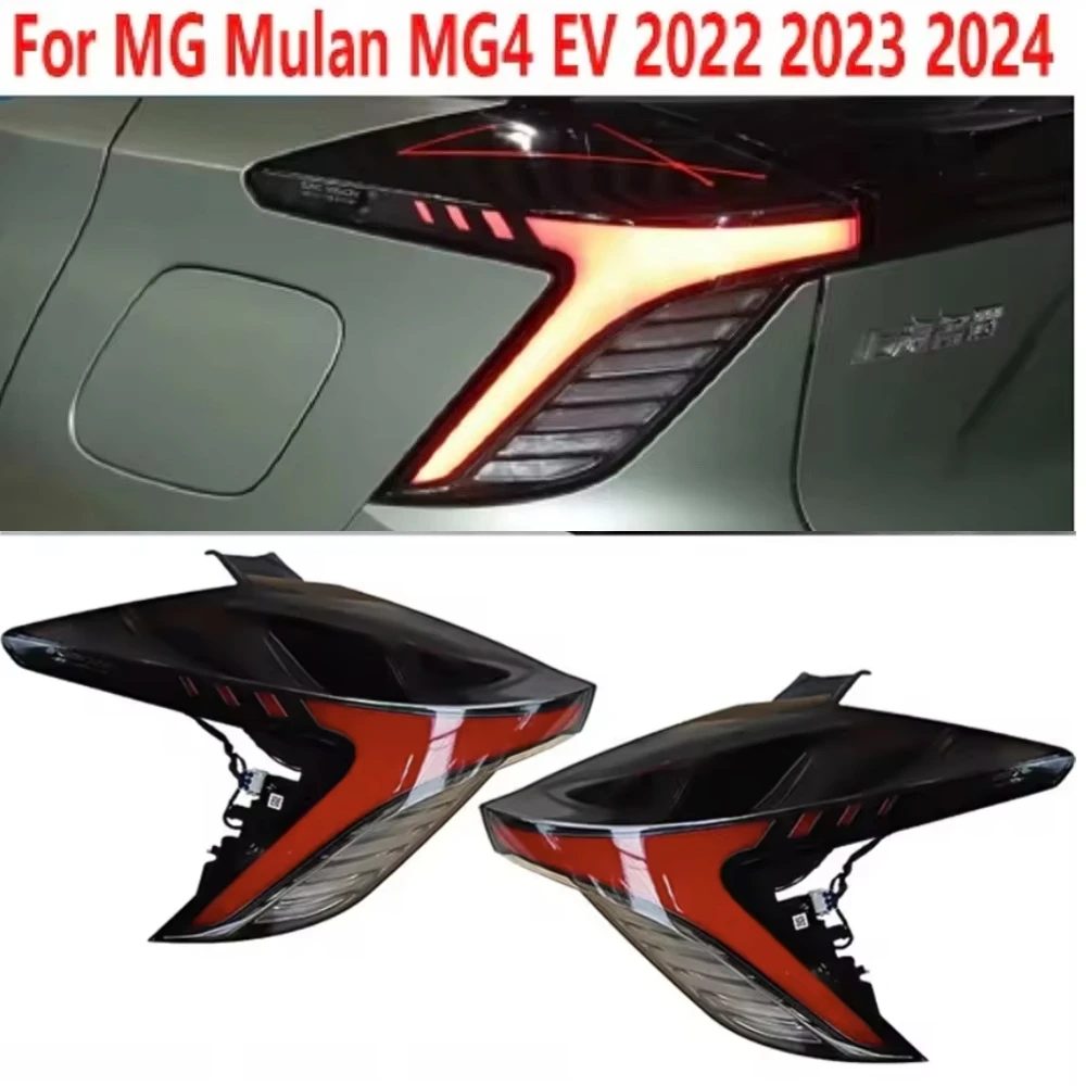 Original 6 Pin For MG Mulan MG4 EV Rear Light Taillight  2022 2023 2024 Bumper Light Tail Lamp