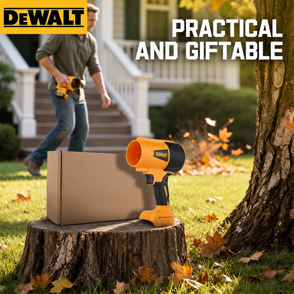 DEWALT DC220 20V Handheld Turbo Blower 30000RPM Variable Air Speed Portable Dust Remover For Car Detailing Workshop Cleaning
