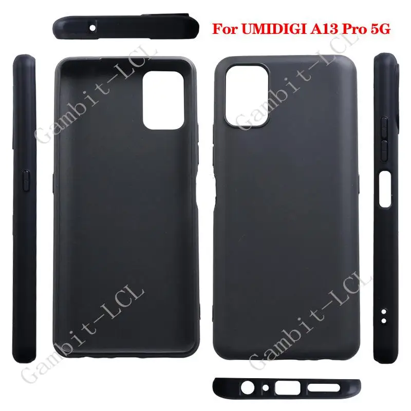Anti-Falling Case For UMIDIGI A13 Pro Max 5G  Soft Silicone  TPU Original Shockproof Back Cover  UMIDIGIA13 A13Pro 4G A13S Shell