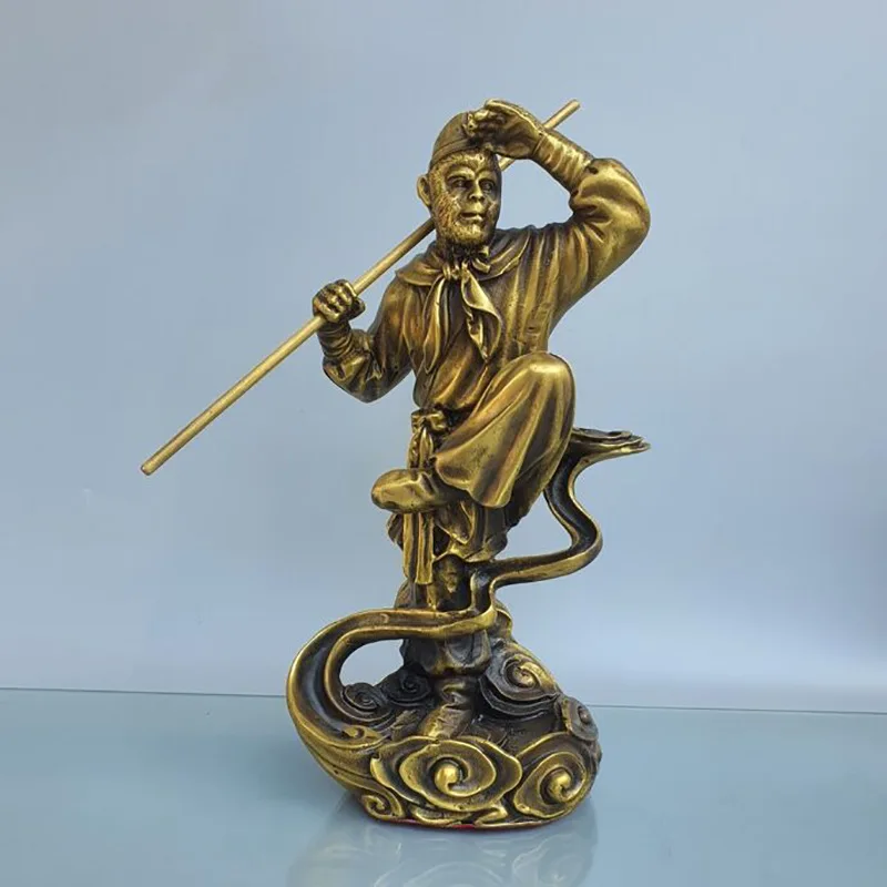 Figurine, Home Decoration, Brass Sun Wukong Ornament, Metal Craft
