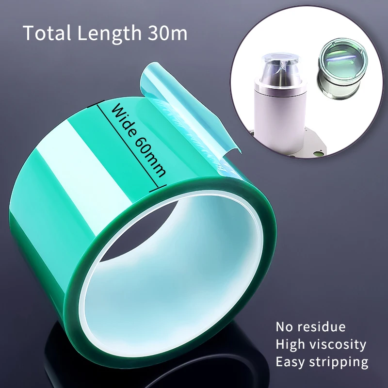 Raymach Anti-gray Dustproof Film D38mm D50mm Green Film For Fiber Laser Cutting Head Special Using Dust Tapes Cleaning