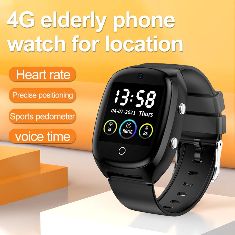 Seniors Smart Watch WIFI GPS Locator Video SOS Emergency Call Adult 4G Seniors Smart Watch APK Support Elder