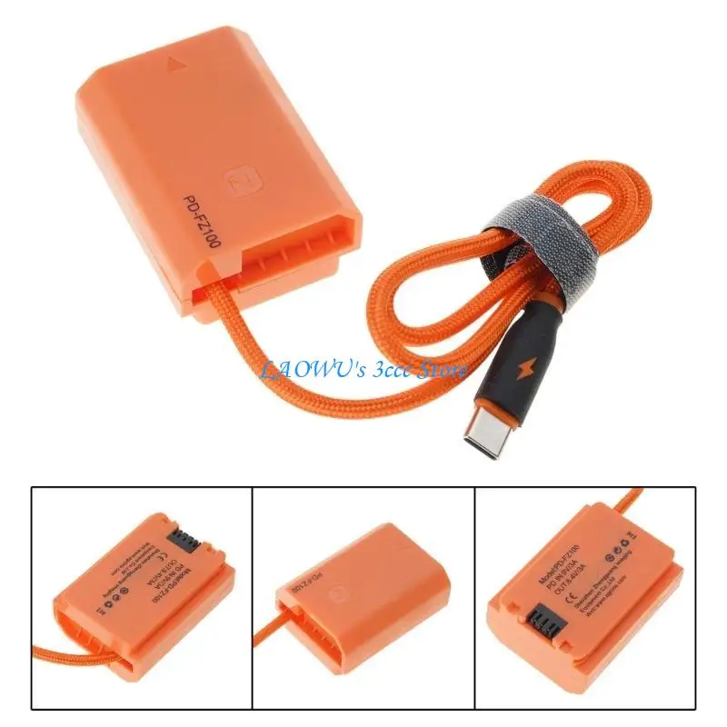 

Y8AD Type C Dummy Battery for A7C A7M3 Cameras Supports Long Video Recording Times