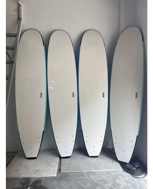 Prancha de surf de espuma IXPE de alta qualidade Longboards Super Soft Top com cabeça e cauda de pára-choque EVA para surf