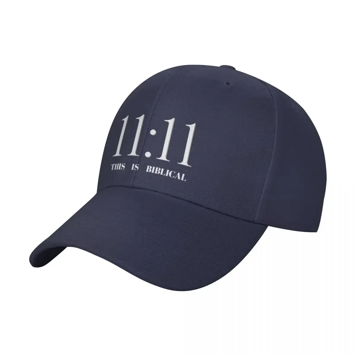 11:11 - This is Biblical Cap baseball cap wild ball hat sun hat Hat for girls Men's