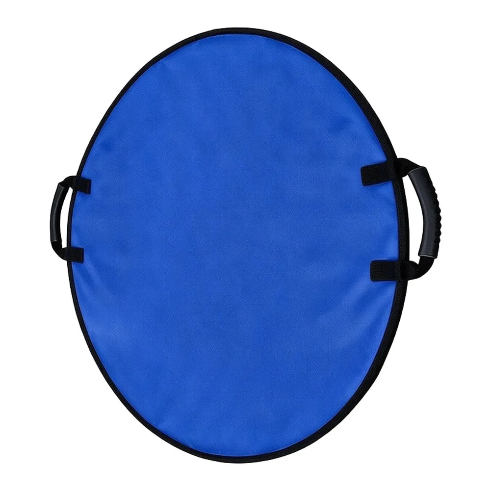 26 Inch Foldable Snow For sled for Winter Fun Portable Lightweight Polyester For sledding Board with Sturdy Grip Handle