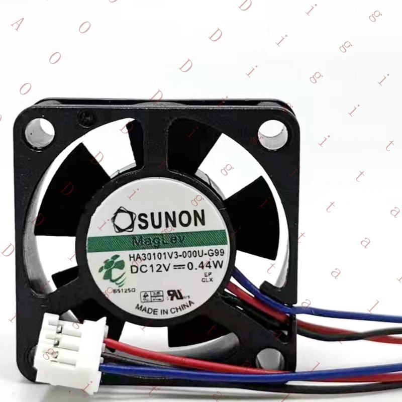 L... 1PCS New  for Sunon HA30101V3-000U-G99 12V 0.44W 3pin Cooling Fan#QW