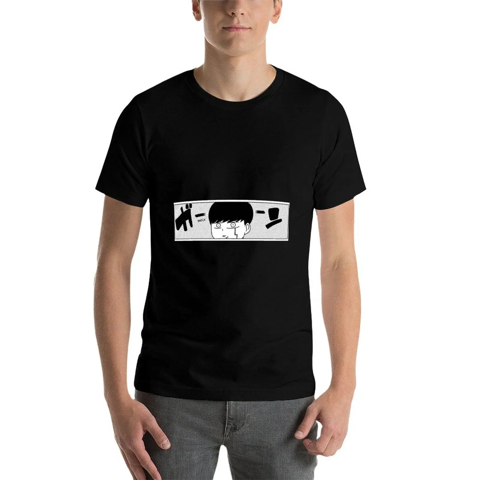 Mashle Shock T-Shirt Casual Basic Street Style T-Shirt view 4