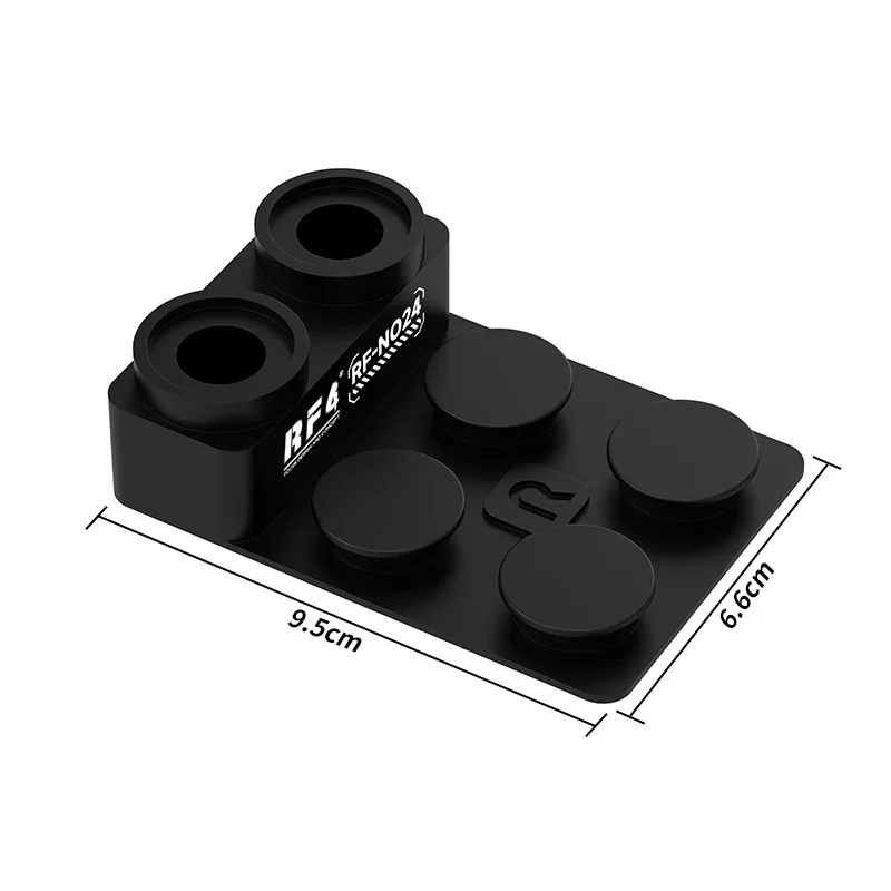 

RF4 RF-NO24 Угловая насадка для горячего воздуха, насадка для хранения, головка пневматического пистолета, ремонт микроскопа, специальная насадка для пневматического пистолета, силиконовая накладка