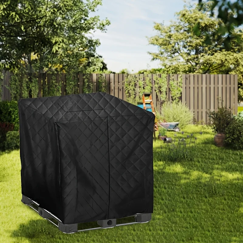 120x100x116cm Winter Thickened Insulation IBC Tank Cover for Water Tank